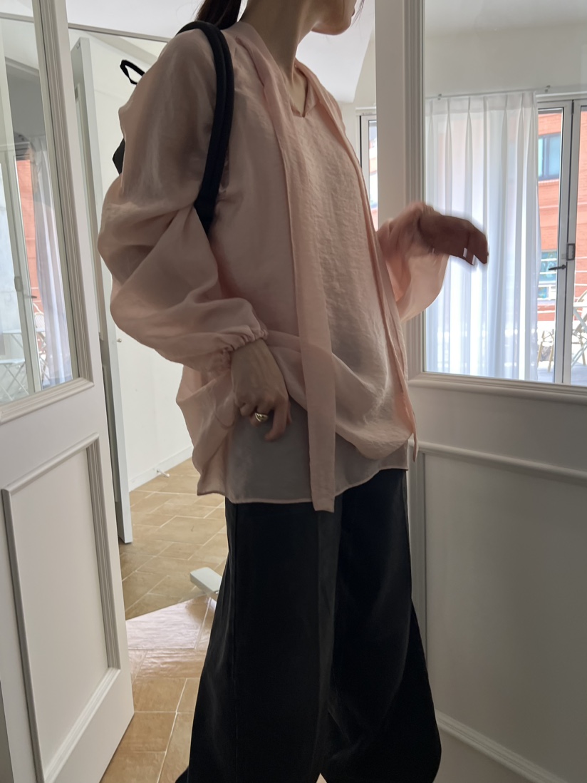 ME MO韓國直郵東大門實拍女裝新品真品職業休閑襯衫蕾絲衫ME MO襯衫/蕾絲衫